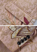 Floral Jacquard Pink Blazer