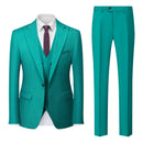 Teal Wedding Suit