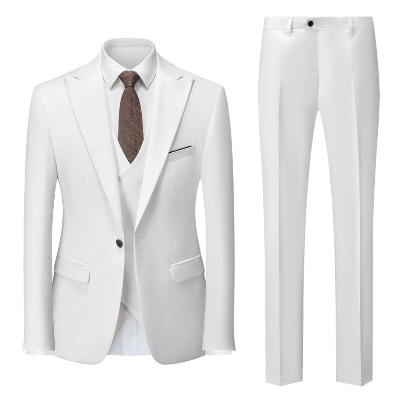 White Business Suit