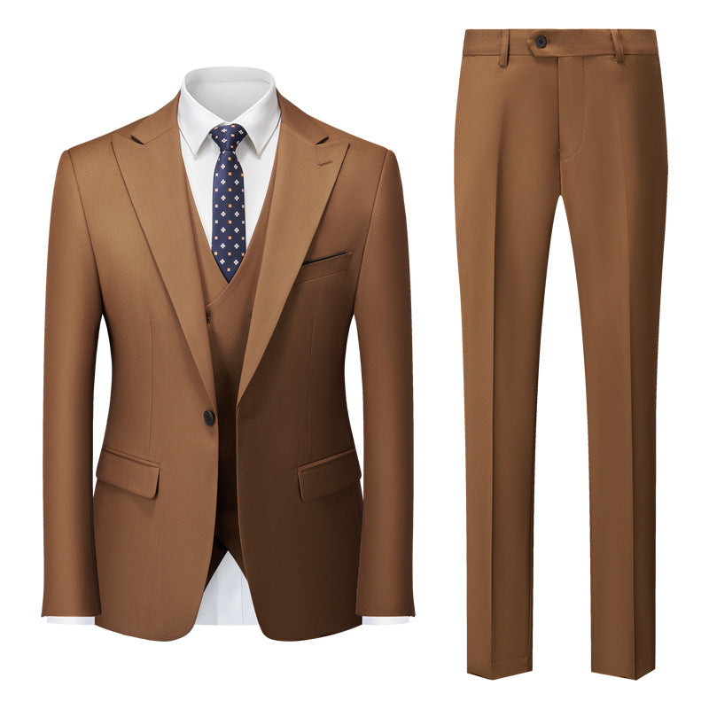 Brown Business Suit