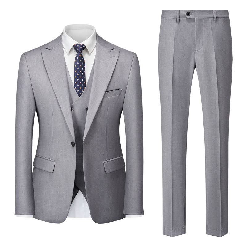 Light Gray Business Suit