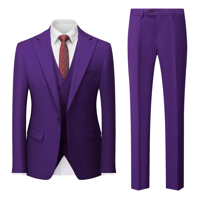 Purple Wedding Suit