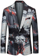 Black and White Graffiti Blazer