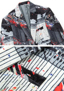 Black and White Graffiti Blazer