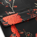 red embroidery suit details -3