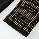 Hand-Embellished Gold Sunburst Jacket