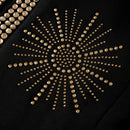 Hand-Embellished Gold Sunburst Jacket