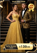 Men's Paisley Golden Sequin  Jacket