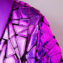 purple prom suit details