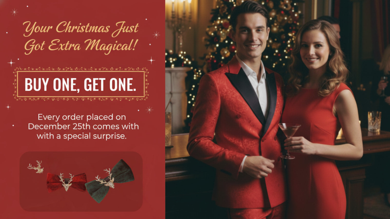 Tuxedo Action:  Christmas Page