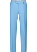 Slim Fit Sky Blue Double-Breasted Suit (2-Piece)