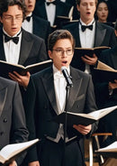 Black Suit with Tails