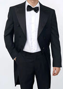 Black Suit with Tails