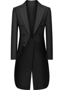 Black Suit with Tails