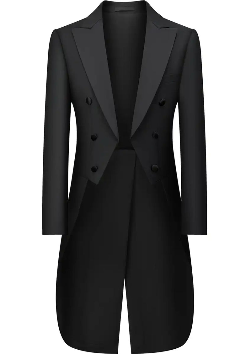 Black Suit with Tails