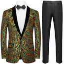 Paisley Black Suit
