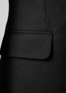 Men's 3-Piece Classic Groom Dresses Elegant Black Groomsmen Suit