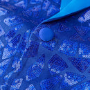 Blue Sequin Tuxedo - 5