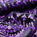 Blue Paisley Dark Purple Tuxedo - 7