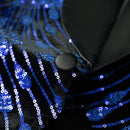 Blue Falling Stars sequin jacket - 2