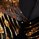 Golden Falling Stars sequin jacket - 4