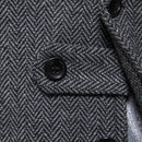 Men's Tweed Vintage Wedding Gray Vest