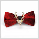 Men Novelty Bowtie Party Bow Ties Adjustable Pre-tied Bowties 3 Color