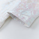 Pink Sequin White Tuxedo - 5