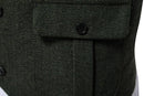 Men's Tweed Vintage Wedding Green Vest