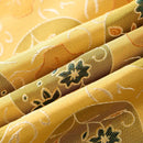 Men's 2-piece Floral Pattern Jacquard Yellow Tuxedo