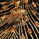 Golden Falling Stars sequin jacket - 1