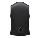 Forest Style Embroidery Vest back