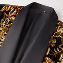 Golden Falling Stars sequin jacket - 3