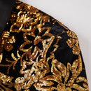 Golden Falling Stars sequin jacket - 4