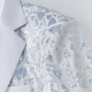 Silver Sequin White Tuxedo - 2