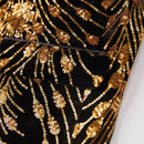 Golden Falling Stars sequin jacket - 6