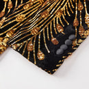 Golden Falling Stars sequin jacket - 8