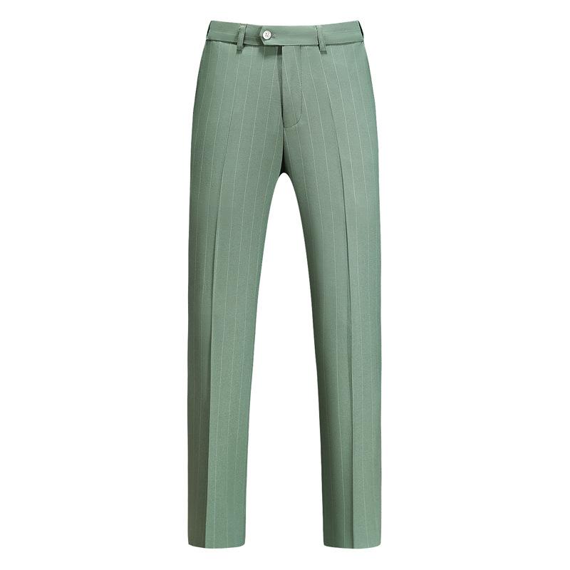  Subtile Striped Sage Green Suit pant