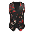 Forest Style Embroidery Vest - 8