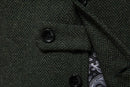 Men's Tweed Vintage Wedding Green Vest