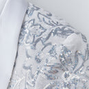 Silver Falling Stars sequin jacket - 5