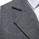 Men's Tweed Vintage Wedding Gray Vest