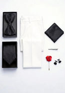 Pantalones de vestir clásicos de negocios para hombre, 2 colores 