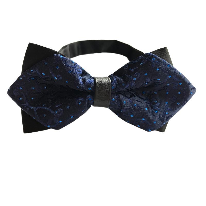 Men's Sharp Angled Bow Tie Collection 14 Color