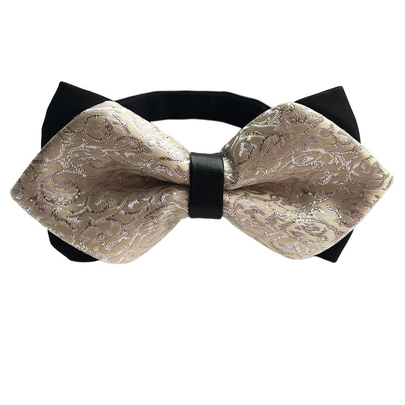 Men's Sharp Angled Bow Tie Collection 14 Color