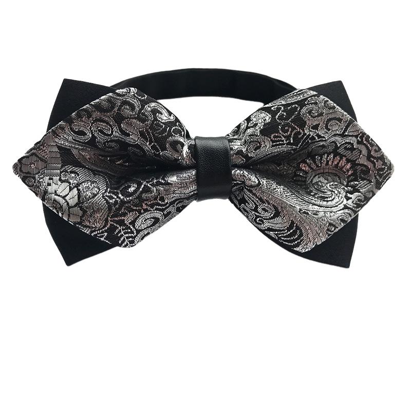 Men's Sharp Angled Bow Tie Collection 14 Color