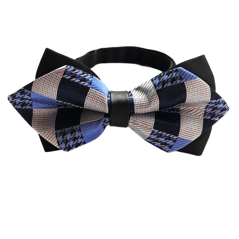 Men's Sharp Angled Bow Tie Collection 14 Color