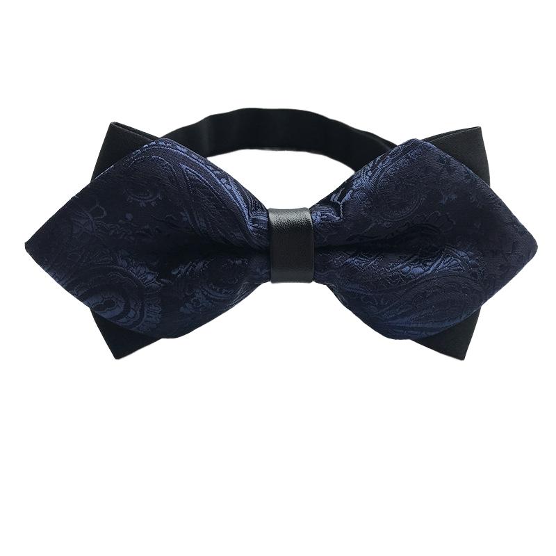 Men's Sharp Angled Bow Tie Collection 14 Color