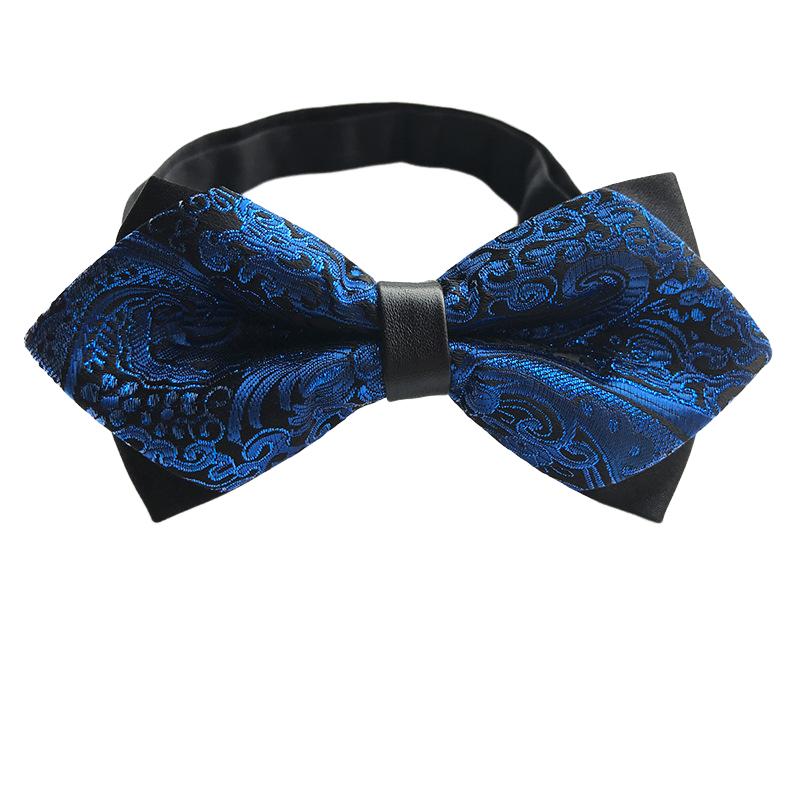 Men's Sharp Angled Bow Tie Collection 14 Color