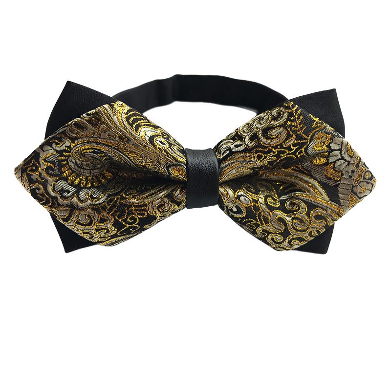 Men's Sharp Angled Bow Tie Collection 14 Color